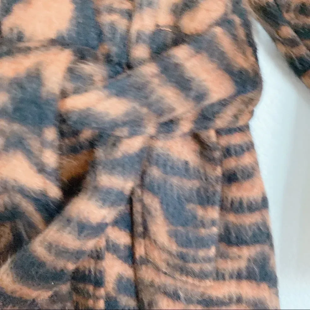 STAND STUDIO Pam wool blend Coat - Rust/Black - Picture 13 of 16